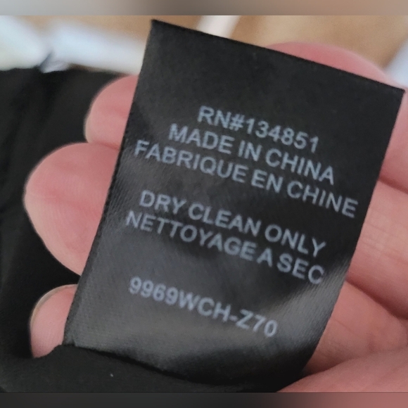 Wayf, Black Dress Lace Trim with V Neck Mini, Size Medium - Picture 10 of 13